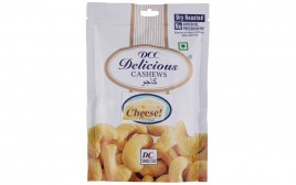 Dcc Delicious Dry Roasted Cashews Cheese Flavour  Pack  80 grams